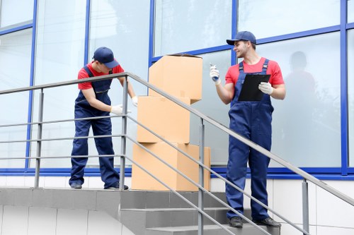 Booking and moving service paperwork